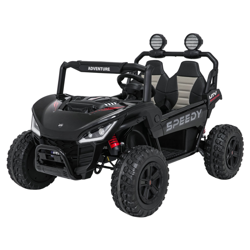 Elektrinis Buggy SPEEDY 4x4, Black-Elektromobiliai vaikams, Keturračiai ir bagiai-e-vaikas