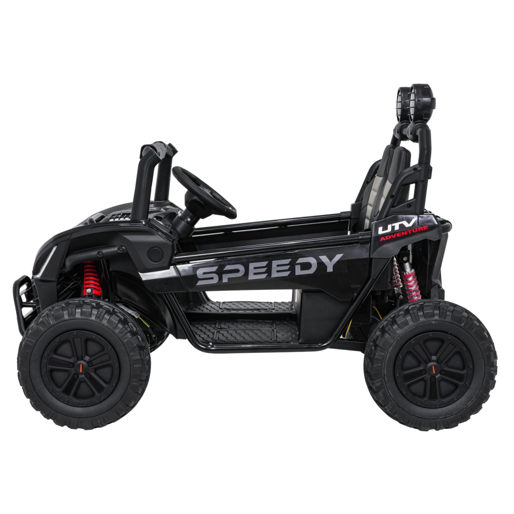 Elektrinis Buggy SPEEDY 4x4, Black-Elektromobiliai vaikams, Keturračiai ir bagiai-e-vaikas