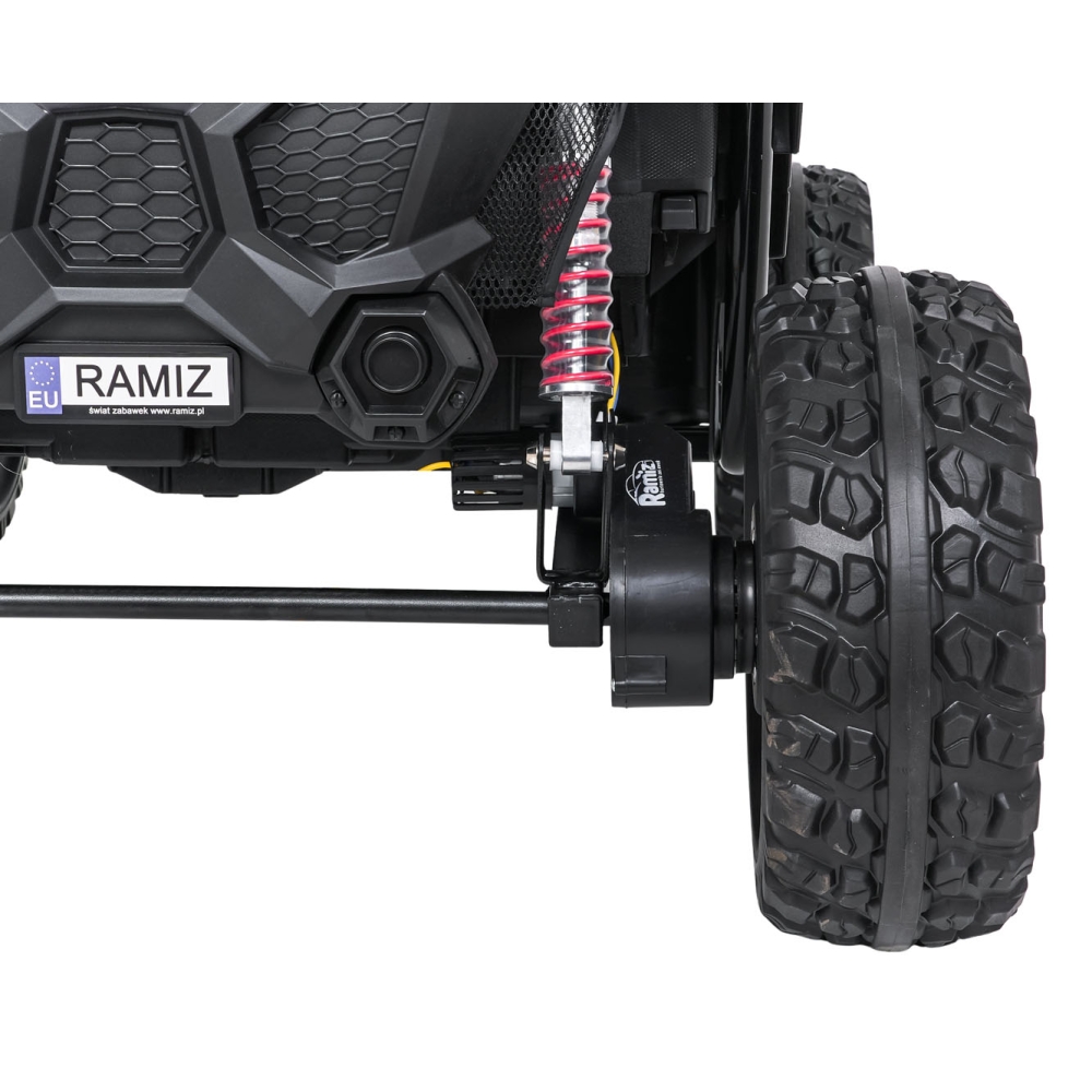 Elektrinis Buggy SPEEDY 4x4, Black-Elektromobiliai vaikams, Keturračiai ir bagiai-e-vaikas