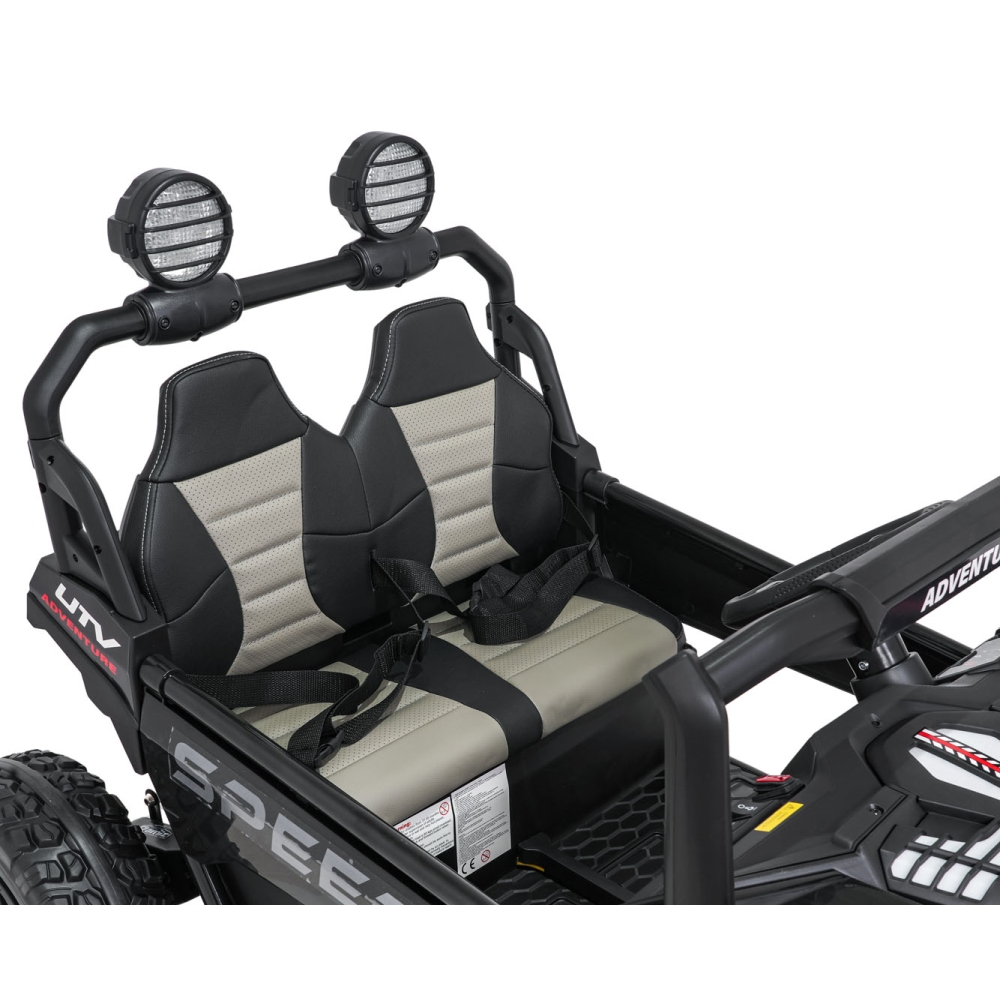 Elektrinis Buggy SPEEDY 4x4, Black-Elektromobiliai vaikams, Keturračiai ir bagiai-e-vaikas