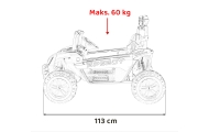Pojazd Buggy SPEEDY 4x4 Czarny