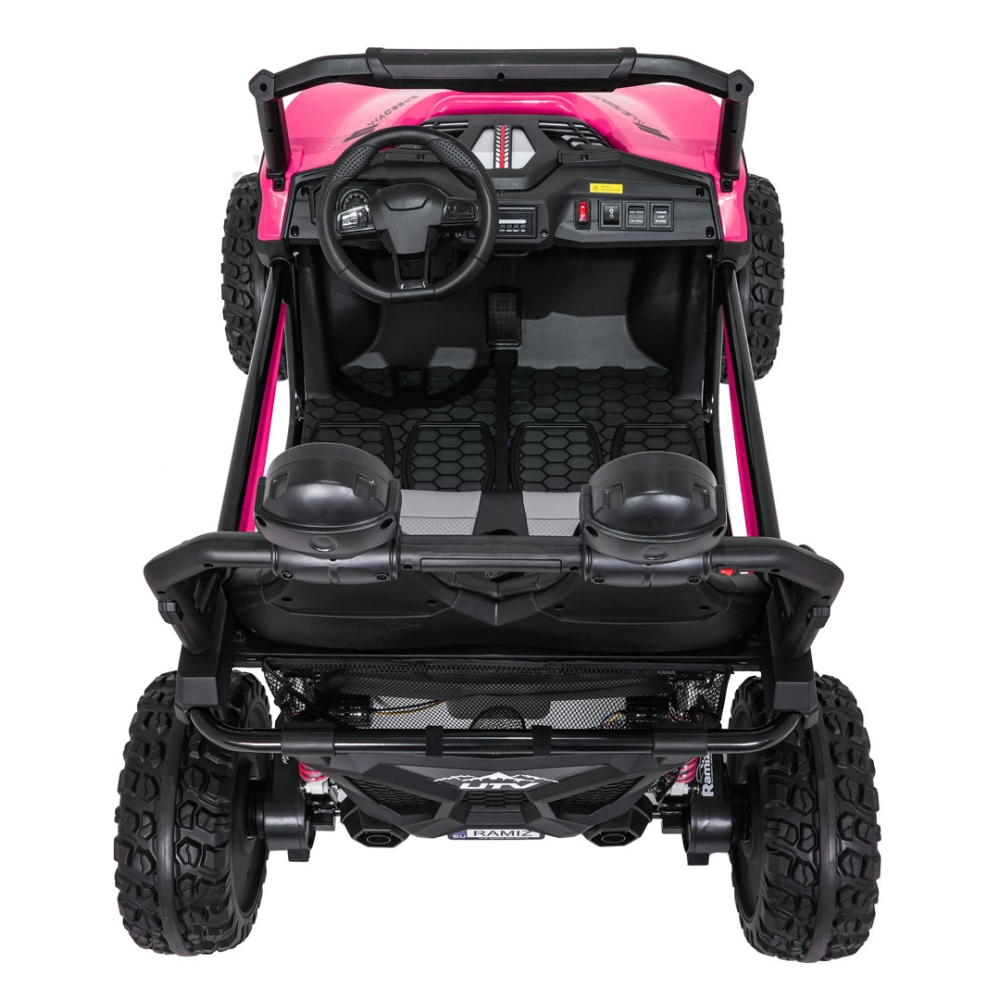 Elektrinis Buggy SPEEDY 4x4, Pink-Elektromobiliai vaikams, Keturračiai ir bagiai-e-vaikas