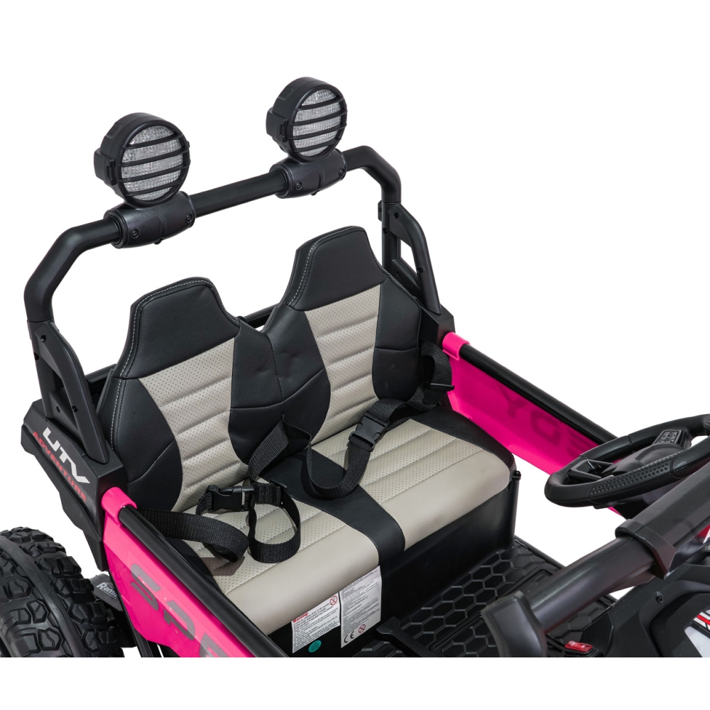 Elektrinis Buggy SPEEDY 4x4, Pink-Elektromobiliai vaikams, Keturračiai ir bagiai-e-vaikas
