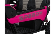 Elektrinis Buggy SPEEDY 4x4, Pink-Elektromobiliai vaikams, Keturračiai ir bagiai-e-vaikas