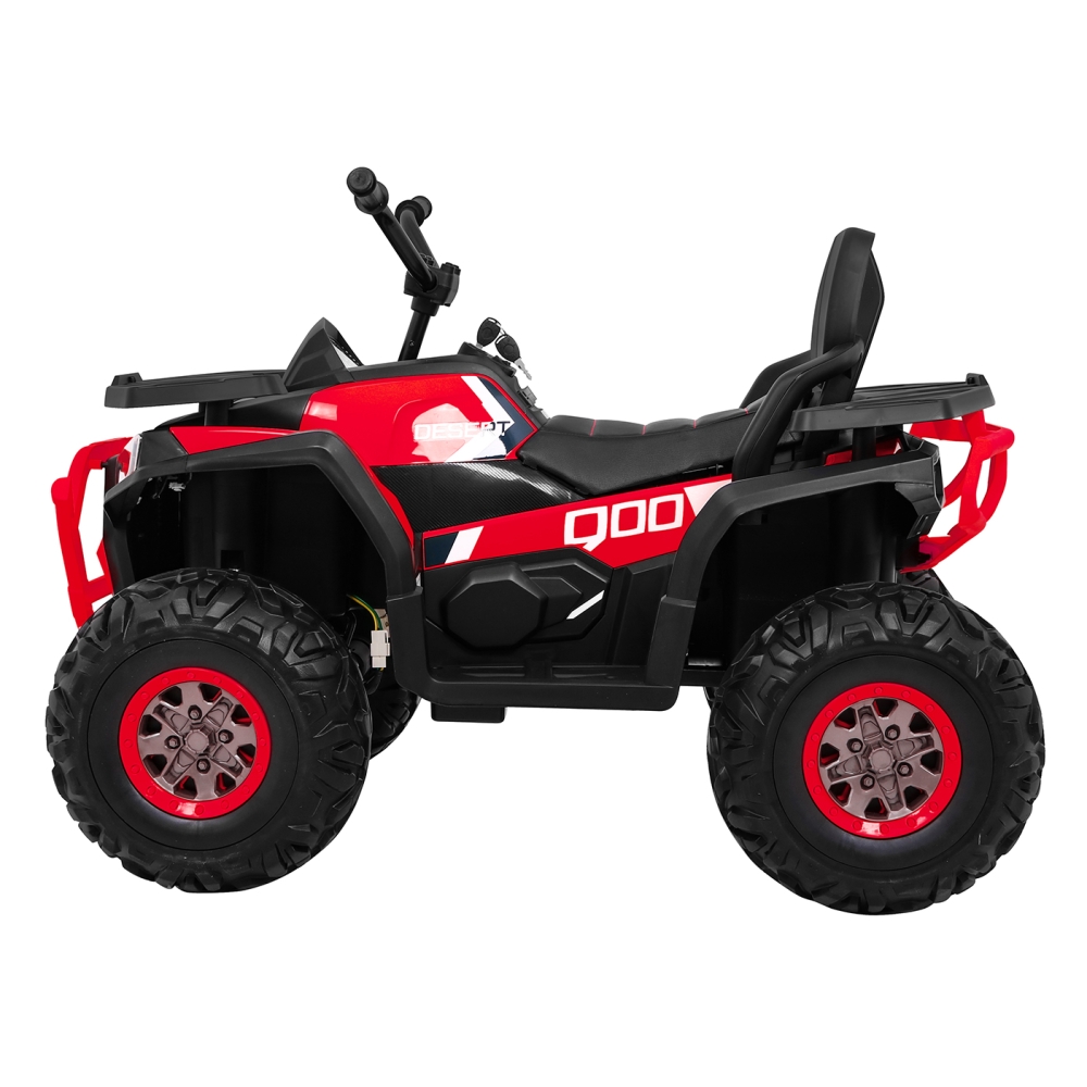 Elektrinis keturratis ATV Desert, Red-Elektromobiliai vaikams, Keturračiai ir bagiai-e-vaikas