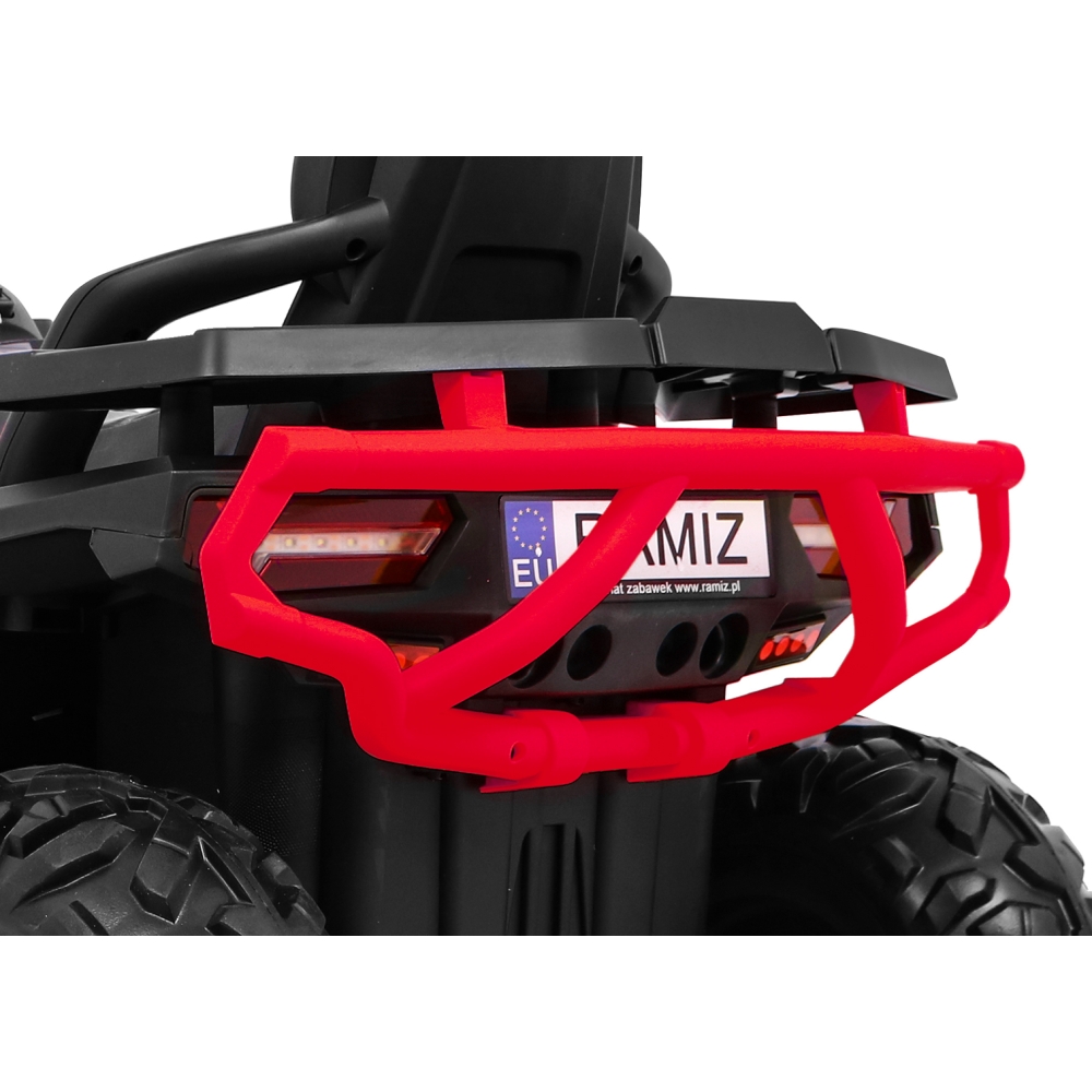 Elektrinis keturratis ATV Desert, Red-Elektromobiliai vaikams, Keturračiai ir bagiai-e-vaikas