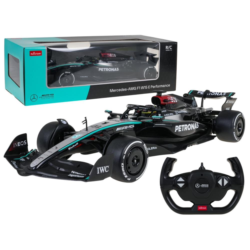 Automobilis R/C 1:12 Mercedes-AMG F1 W15 E Performance Black RASTAR