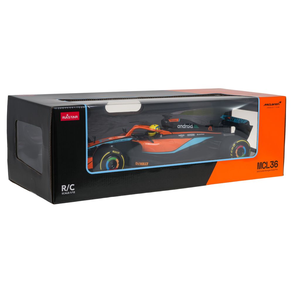 Bolid R/C 1:12 McLaren F1 MCL36 Pomarańczowy RASTAR
