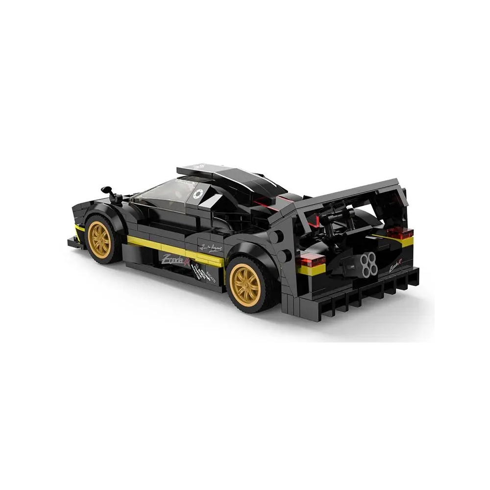 Konstruktorius Pagani Zonda R Black automobilis RASTAR 1:28