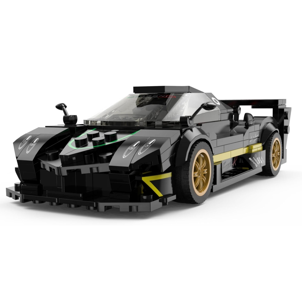 Konstruktorius Pagani Zonda R Black automobilis RASTAR 1:28