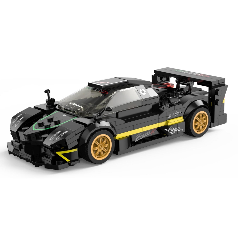 Konstruktorius Pagani Zonda R Black automobilis RASTAR 1:28