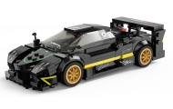 Autko 1:28 Pagani Zonda R Klocki Czarny RASTAR