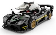 Konstruktorius Pagani Zonda R Black automobilis RASTAR 1:28