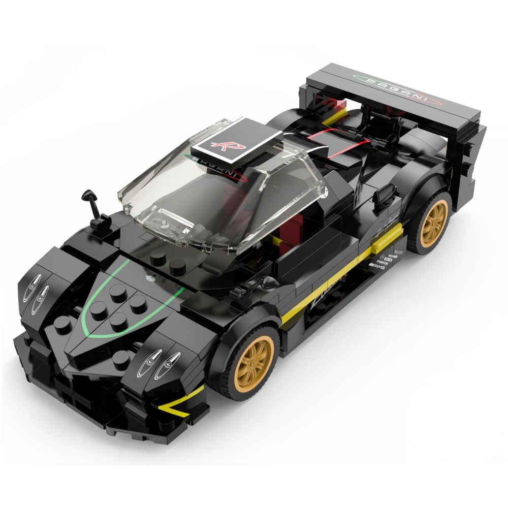 Konstruktorius Pagani Zonda R Black automobilis RASTAR 1:28