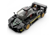 Autko 1:28 Pagani Zonda R Klocki Czarny RASTAR