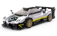 Autko 1:28 Pagani Zonda R Klocki Biały RASTAR