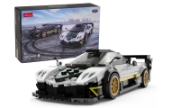 Autko 1:28 Pagani Zonda R Klocki Biały RASTAR