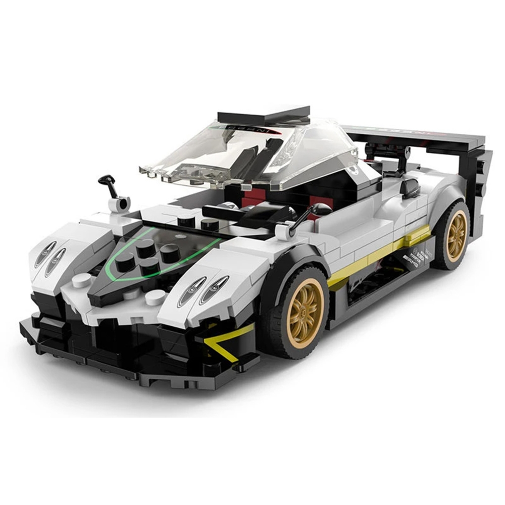 Konstruktorius Pagani Zonda R Pads White automobilis 1:28 RASTAR