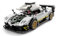 Konstruktorius Pagani Zonda R Pads White automobilis 1:28 RASTAR