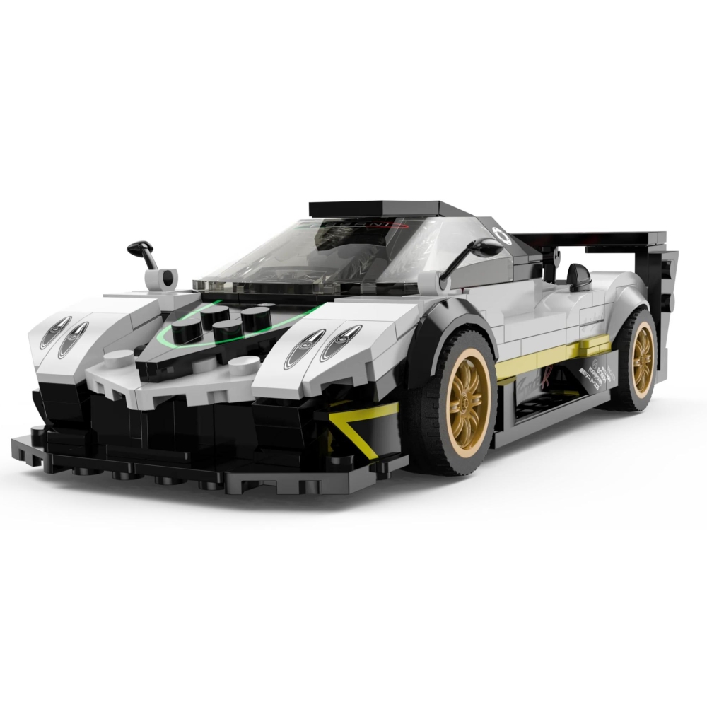 Konstruktorius Pagani Zonda R Pads White automobilis 1:28 RASTAR