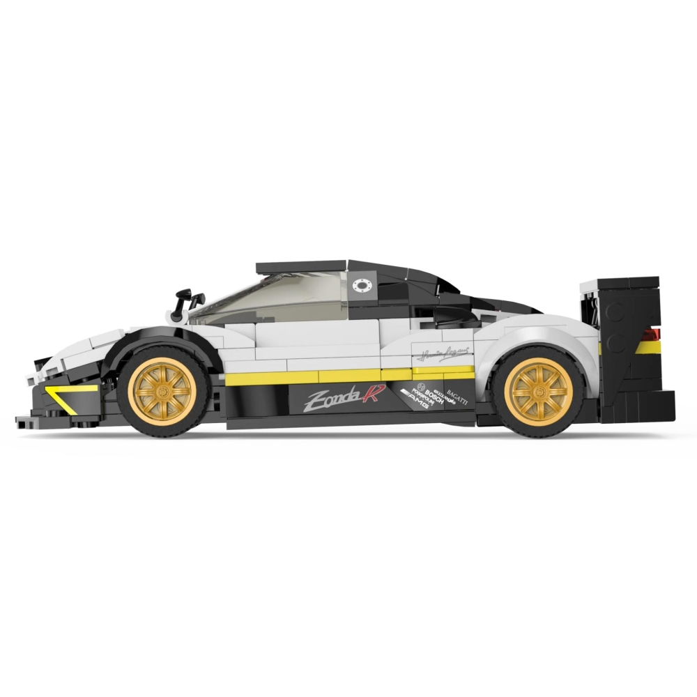 Konstruktorius Pagani Zonda R Pads White automobilis 1:28 RASTAR