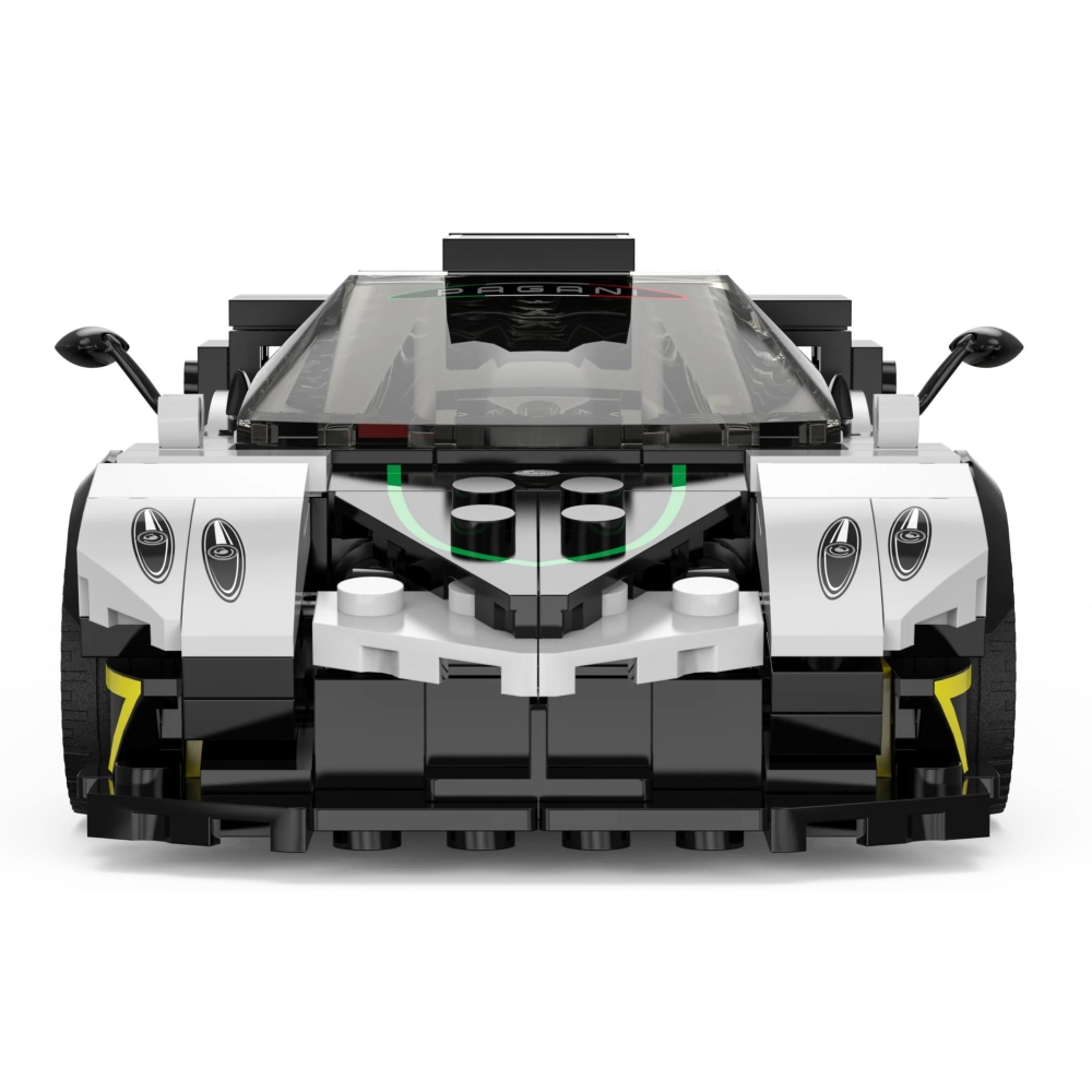 Konstruktorius Pagani Zonda R Pads White automobilis 1:28 RASTAR