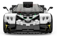 Konstruktorius Pagani Zonda R Pads White automobilis 1:28 RASTAR