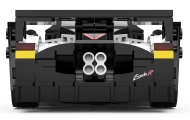 Autko 1:28 Pagani Zonda R Klocki Biały RASTAR