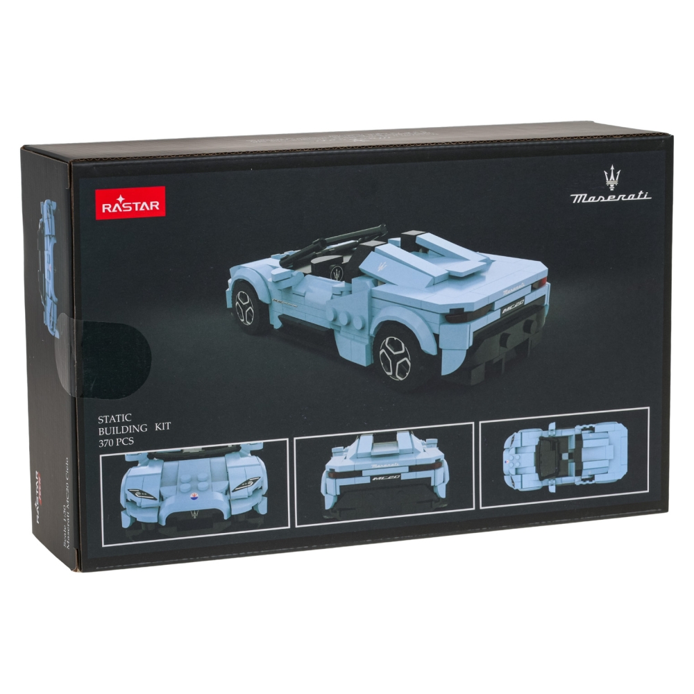 Konstruktorius Maserati MC20 Blue automobilis RASTAR 1:30