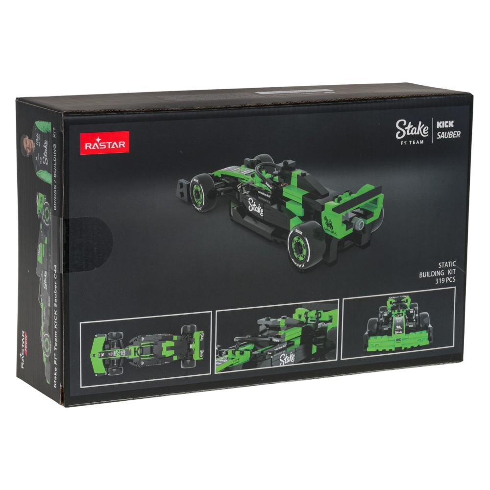 Konstruktorius Stake F1 Team KICK Sauber C44 Blocks automobilis RASTAR Green 1:24