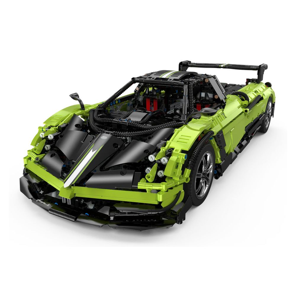 Autko 1:8 Pagani Huayra BC Klocki Zielony RASTAR