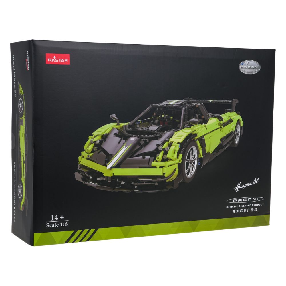 Konstruktorius Automobilis 1:8 Pagani Huayra BC Pads Green RASTAR