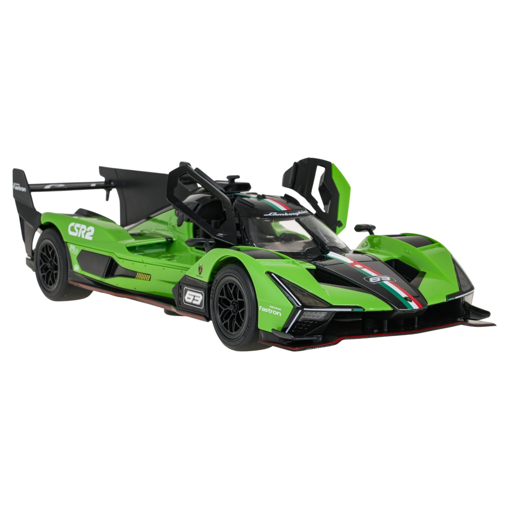 R/C automobilis 1:14 Lamborghini SC63 Green RASTAR