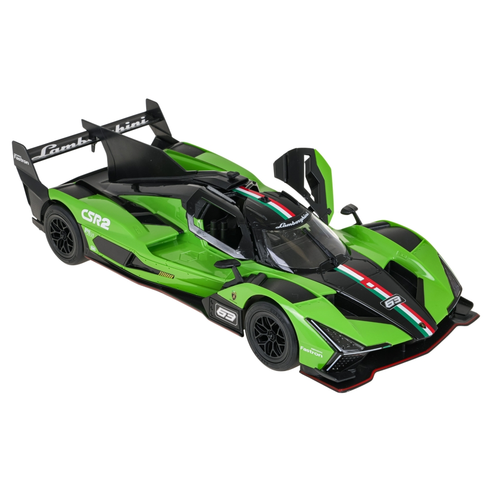 R/C automobilis 1:14 Lamborghini SC63 Green RASTAR