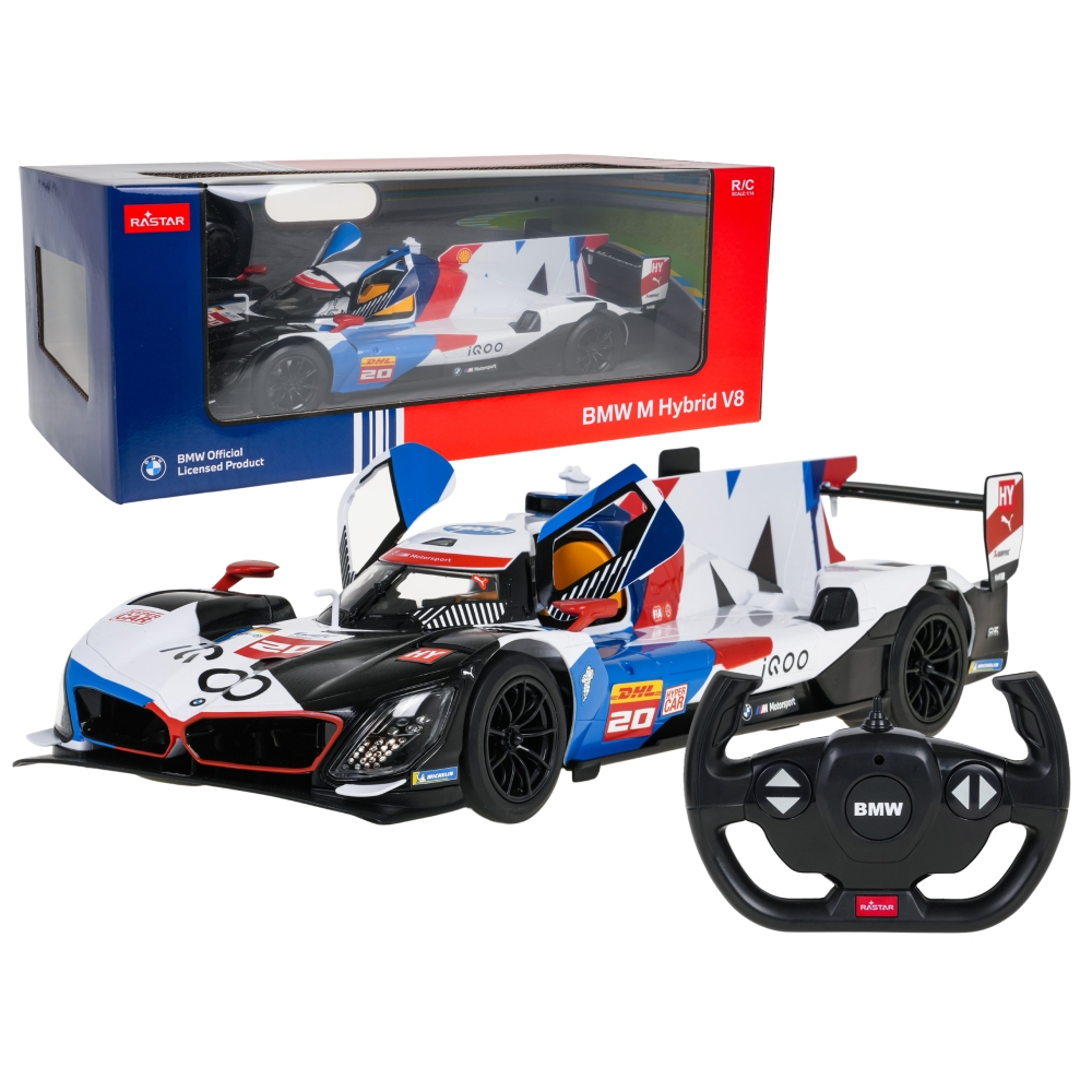 R/C automobilis 1:14 BMW M Hybrid V8 White RASTAR