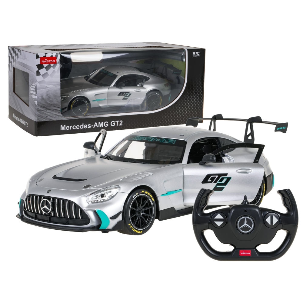 R/C automobilis 1:14 Mercedes-AMG GT2 Grey RASTAR