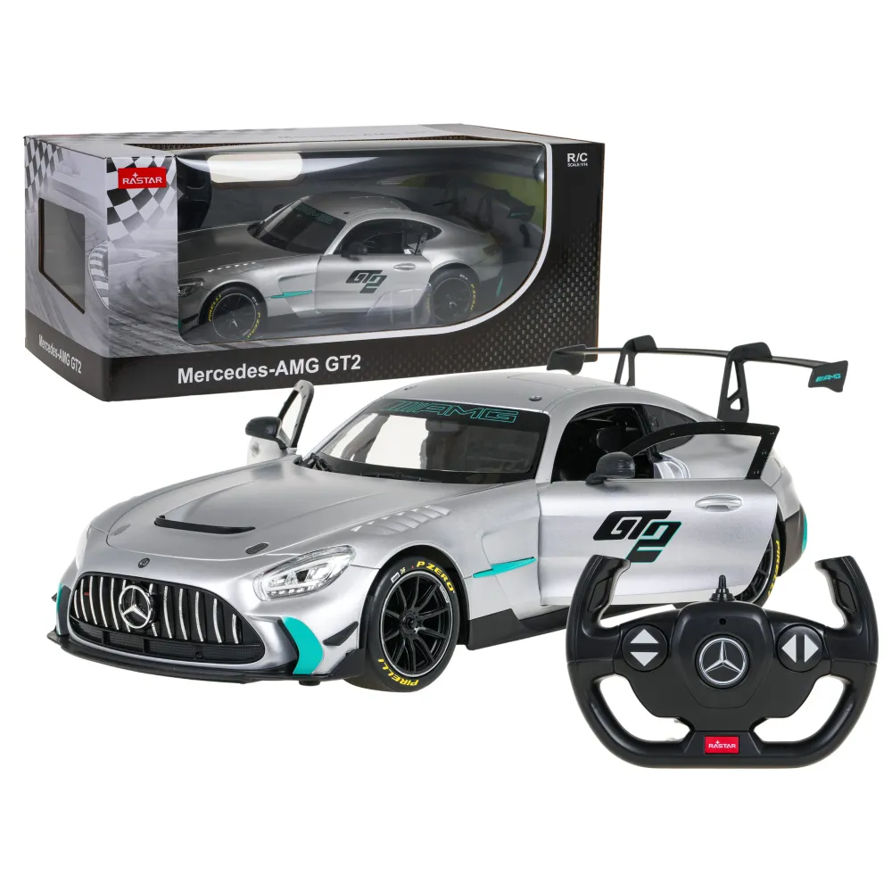 R/C automobilis 1:14 Mercedes-AMG GT2 Grey RASTAR