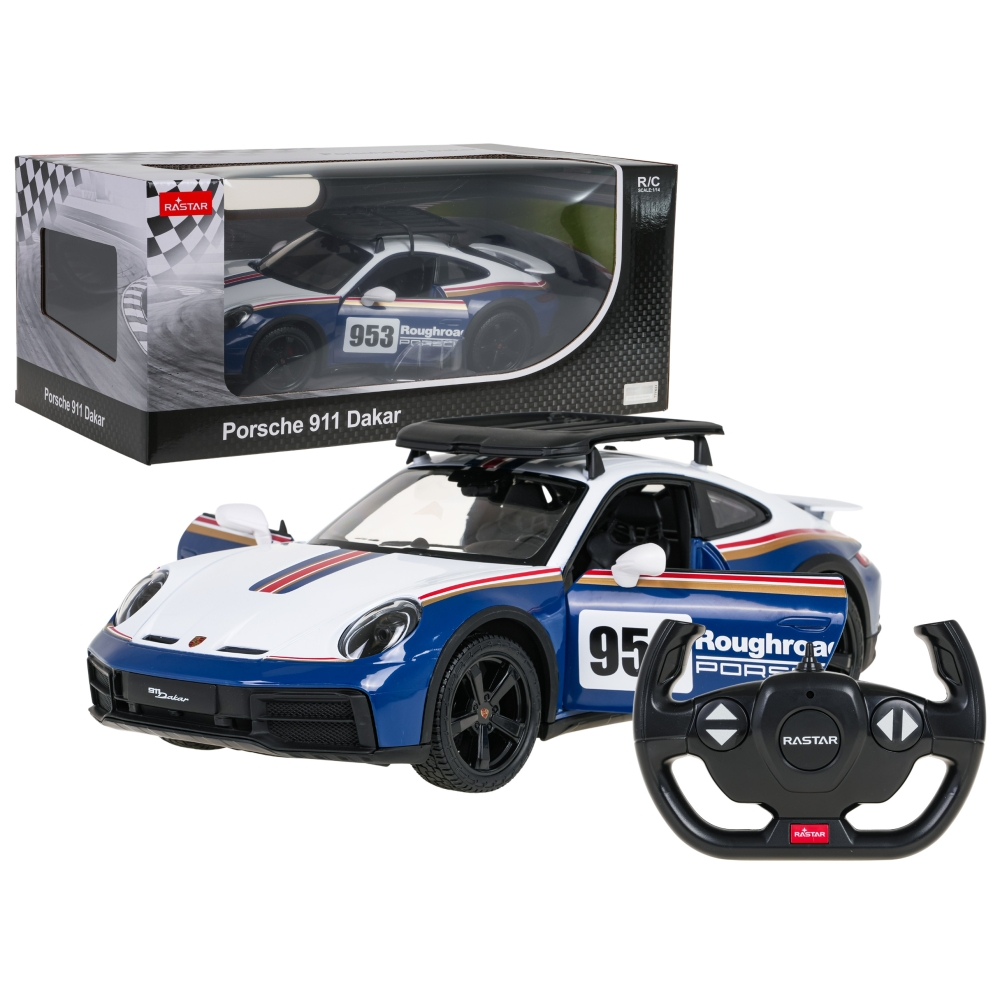 R/C automobilis 1:14 Porsche 911 Dakar Performance RASTAR