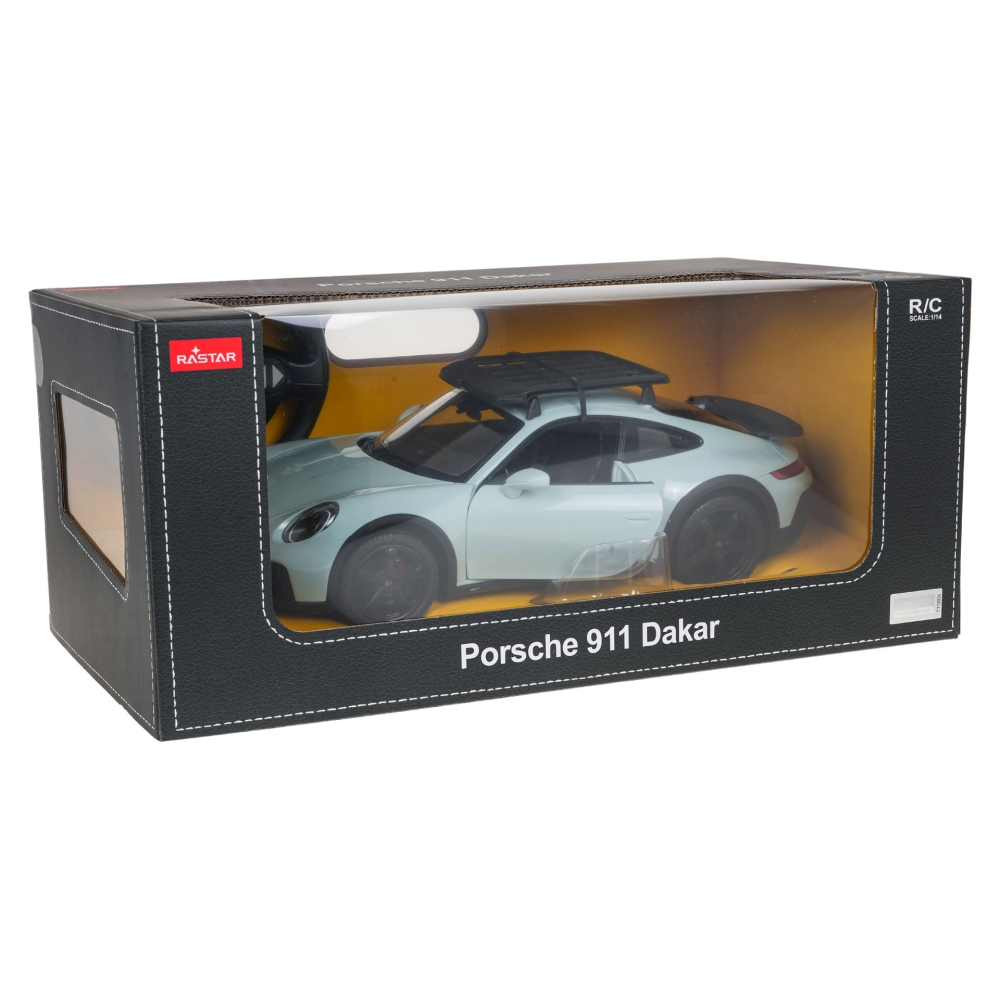 R/C automobilis 1:14 Porsche 911 Dakar Mint RASTAR