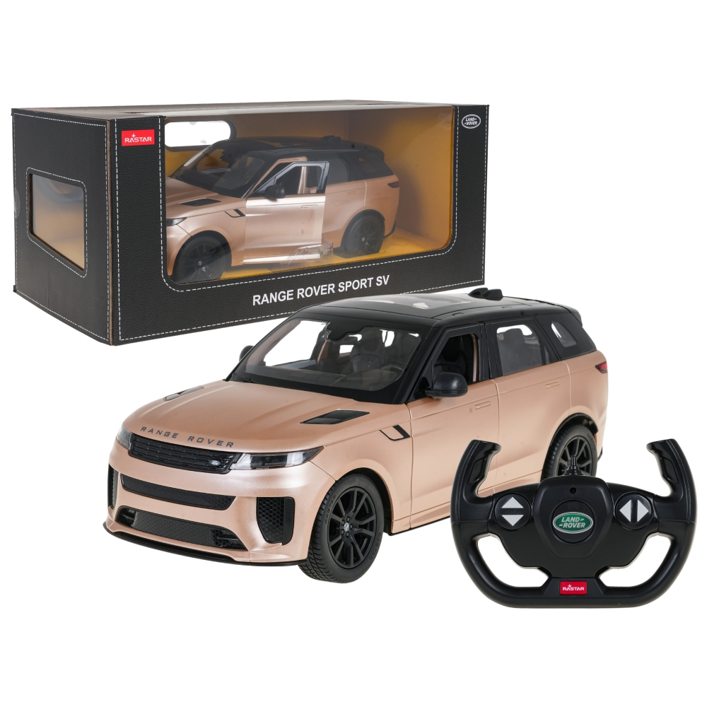 R/C automobilis 1:14 Range Rover Sport SV Gold RASTAR-Žaislai, Auto ir transporto žaislai, Valdomos radijo bangomis-e-vaikas
