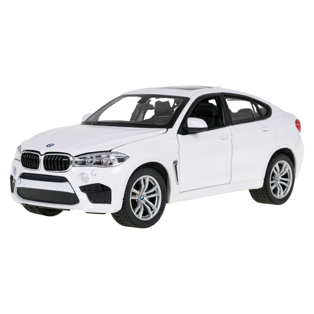 Autko Metalowe 1:24 BMW X6M Białe RASTAR