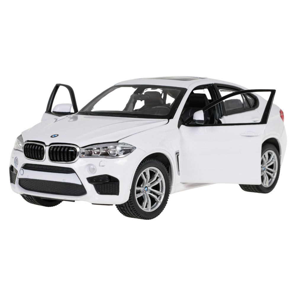 Autko Metalowe 1:24 BMW X6M Białe RASTAR