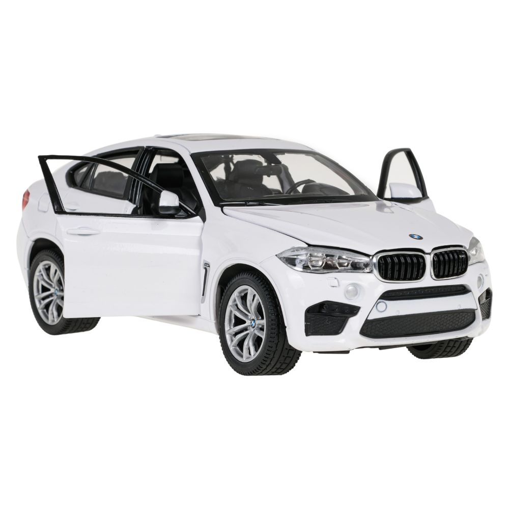 Autko Metalowe 1:24 BMW X6M Białe RASTAR