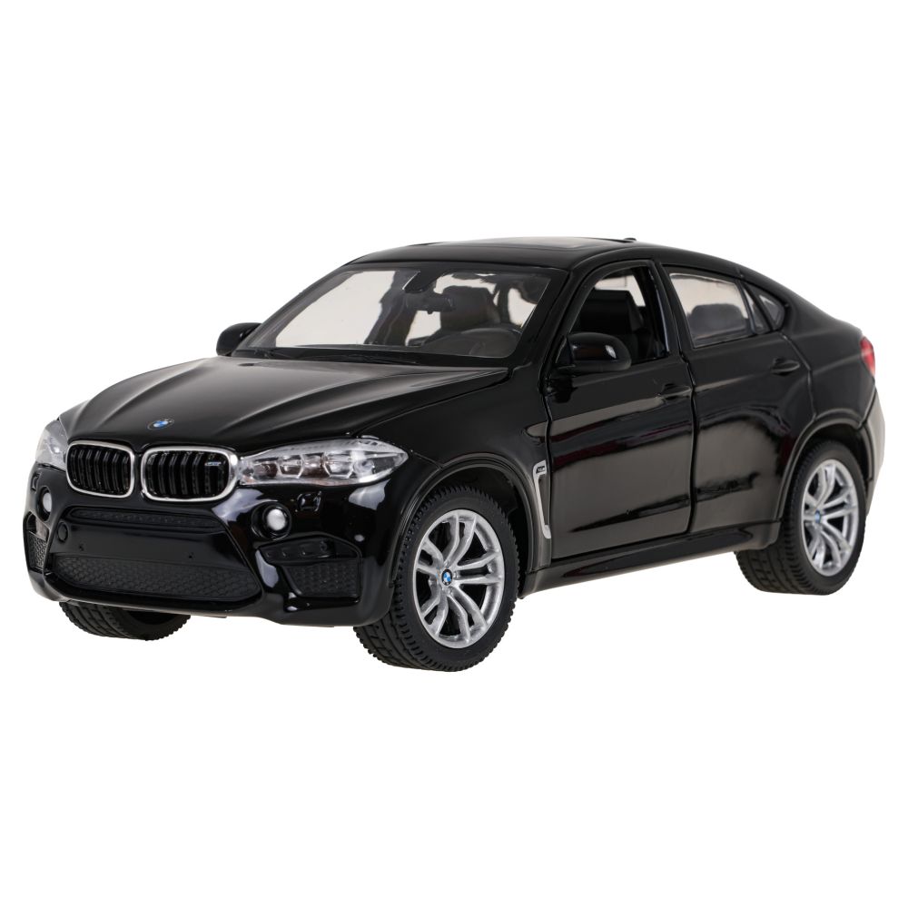 Autko Metalowe 1:24 BMW X6M Czarny RASTAR