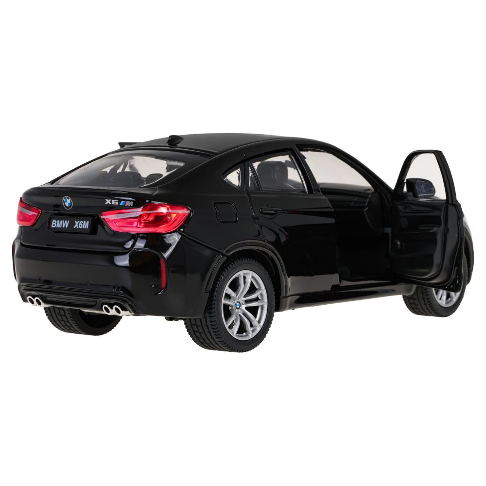 Autko Metalowe 1:24 BMW X6M Czarny RASTAR