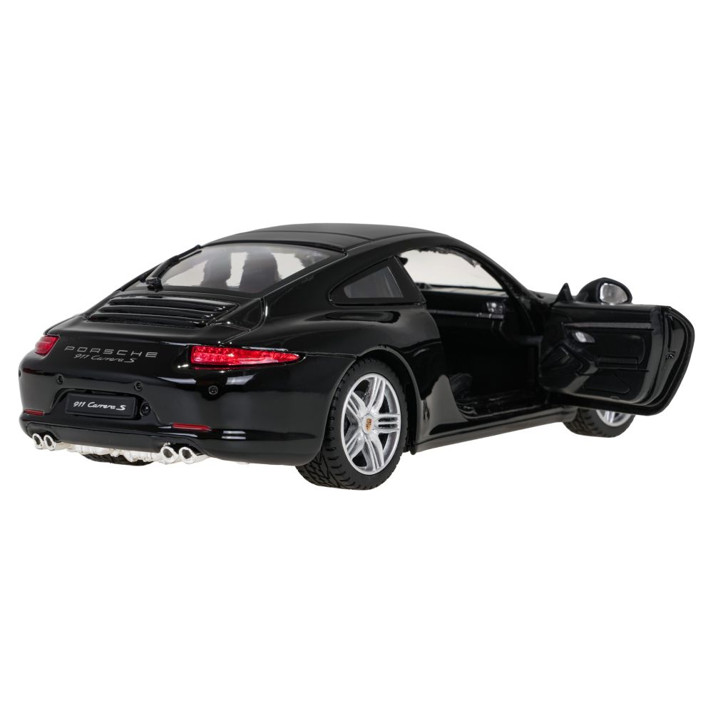 Autko Metalowe 1:24 Porsche 911 Czarne RASTAR