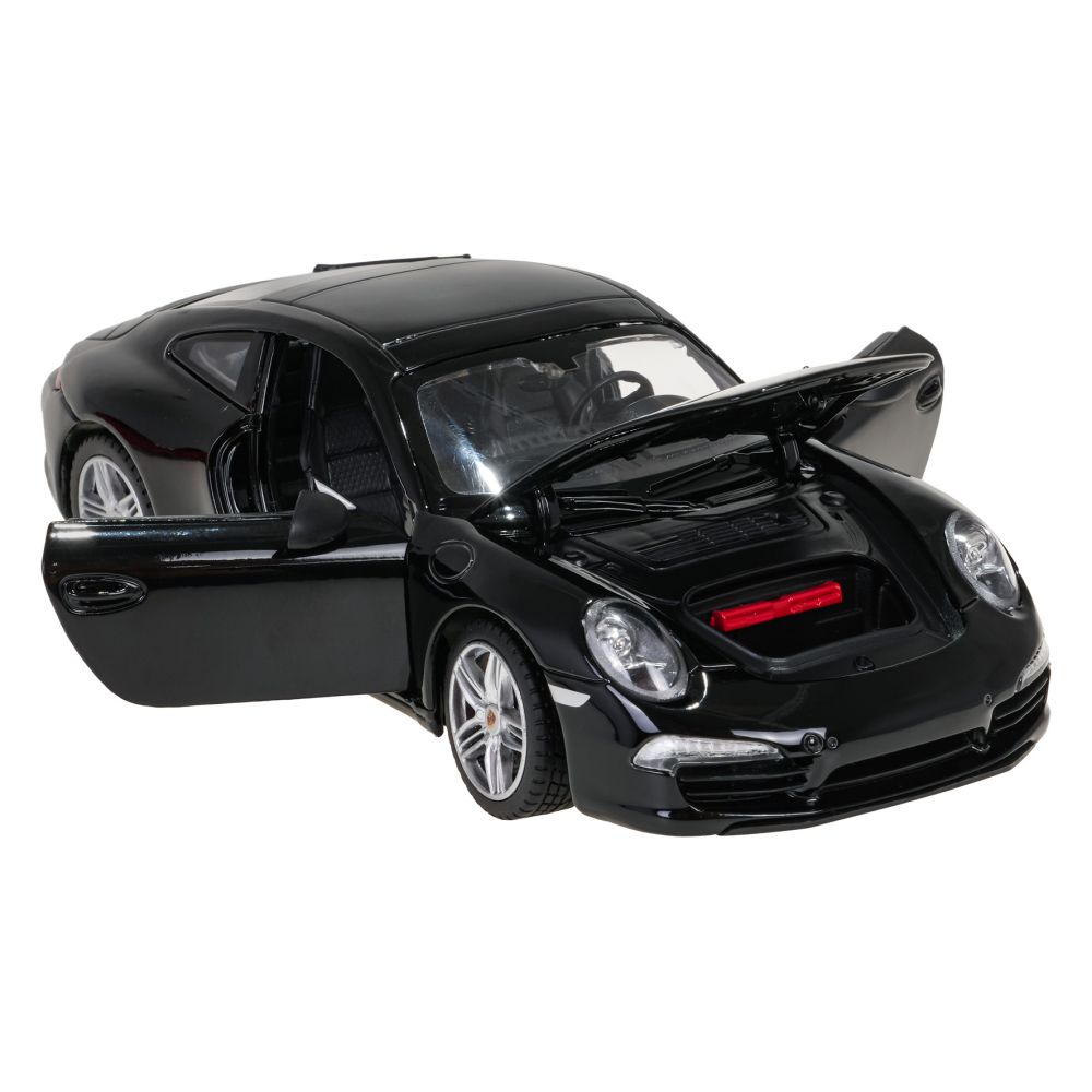 Autko Metalowe 1:24 Porsche 911 Czarne RASTAR