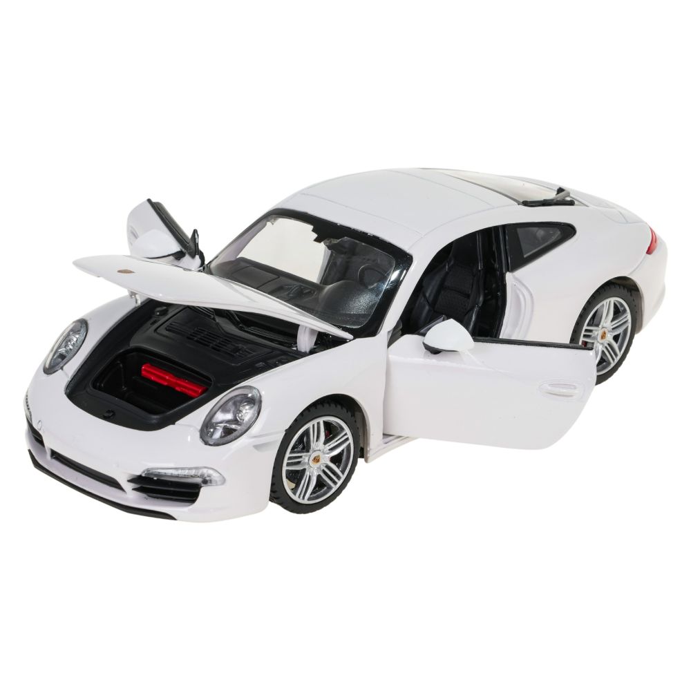 Autko Metalowe 1:24 Porsche 911 Biały RASTAR
