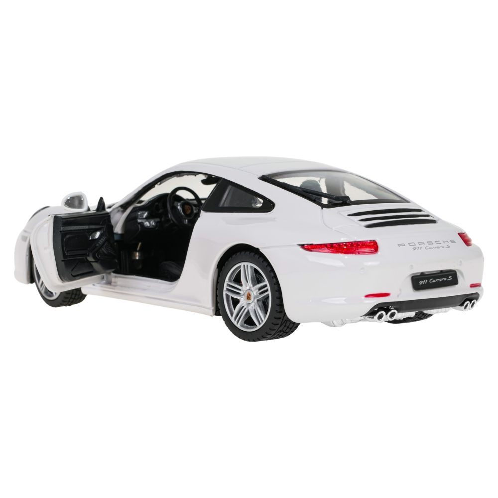 Autko Metalowe 1:24 Porsche 911 Biały RASTAR