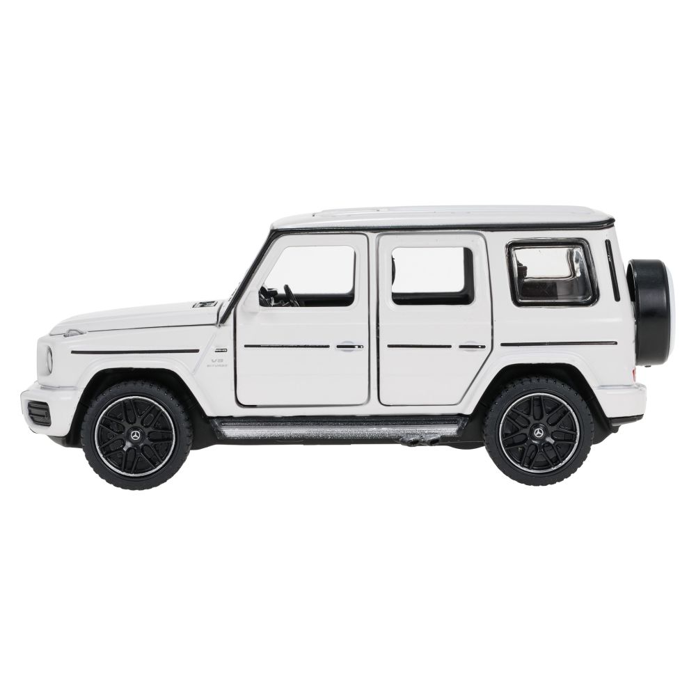 Autko Metalowe 1/32 Mercedes-Benz AMG G63 z Dźwiękiem Białe RASTAR
